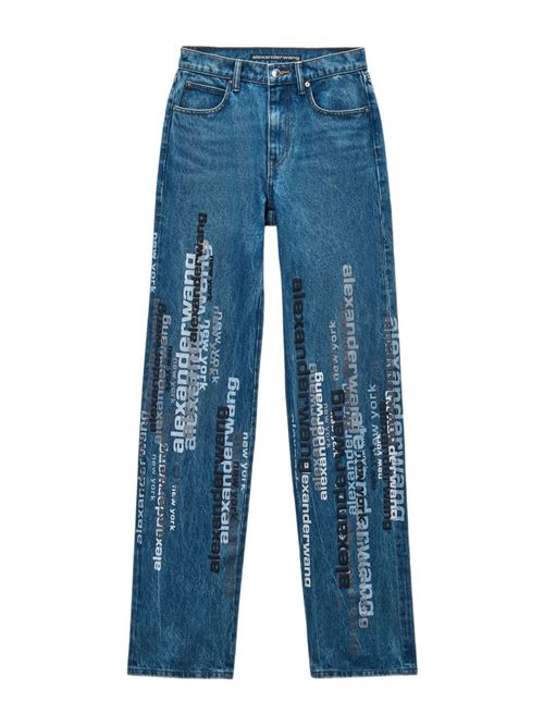 Jeans with logo ALEXANDER WANG | 4DC4254871401